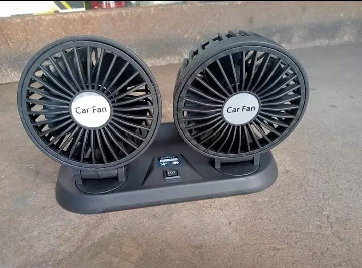 Car Multi-function Car Office 360 Degrees Adjustable Cooling Car Fan