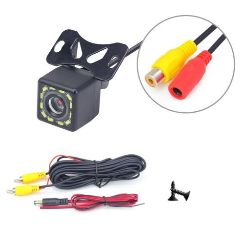 Universal Car Reversing Camera 12 LED High-Definition Waterproof Night Vision Parking Camera