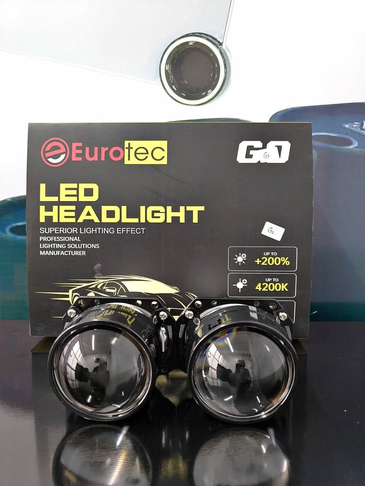 LED  Projector Headlights 2,5 -Inch  Driving Fog Light Universal