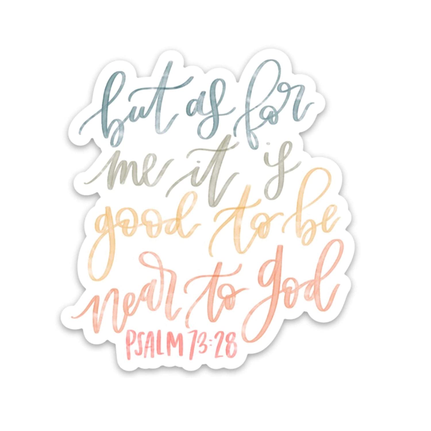 Waterproof Stickers Phone Stickers, Laptop Stickers, Diary Journal Bible Stickers, Set of 10 Bundle Peel and Stick  Bible Quote Stickers