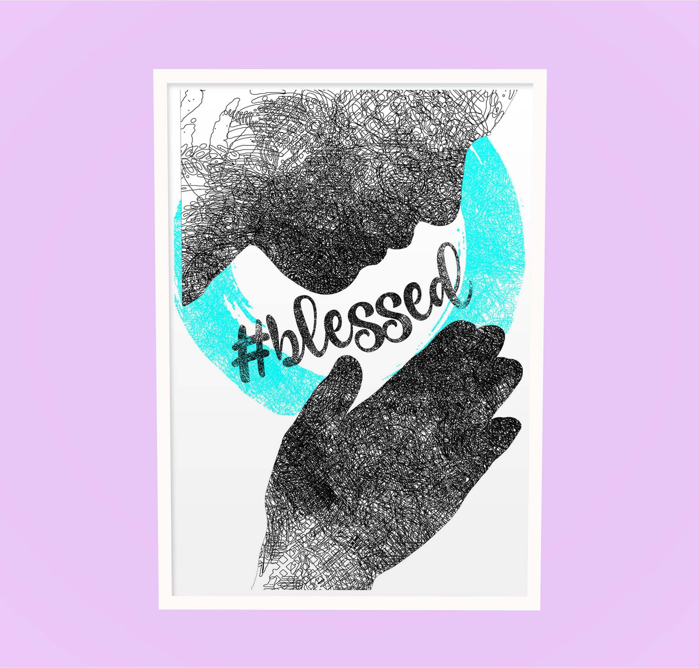 Home Decor Prints for Living Room, Wall Decor Framed Posters with Quote for Living room, Above Bed Decor, Desk, Shelf Poster, Contemporary Abstract Drawings Motivational Inspirational Wall Poster