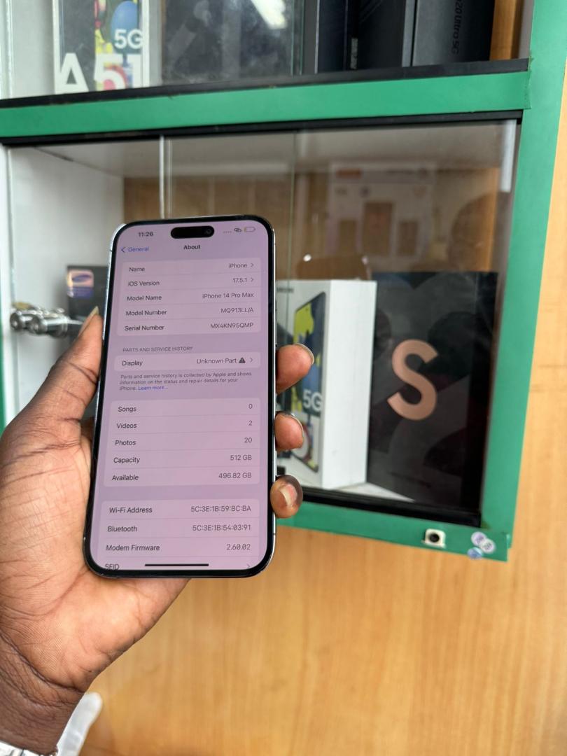 Apple iPhone 14 Pro Max 512GB - Unlocked, 5G, Super Retina XDR, Pro Camera System, All-Day Battery Life