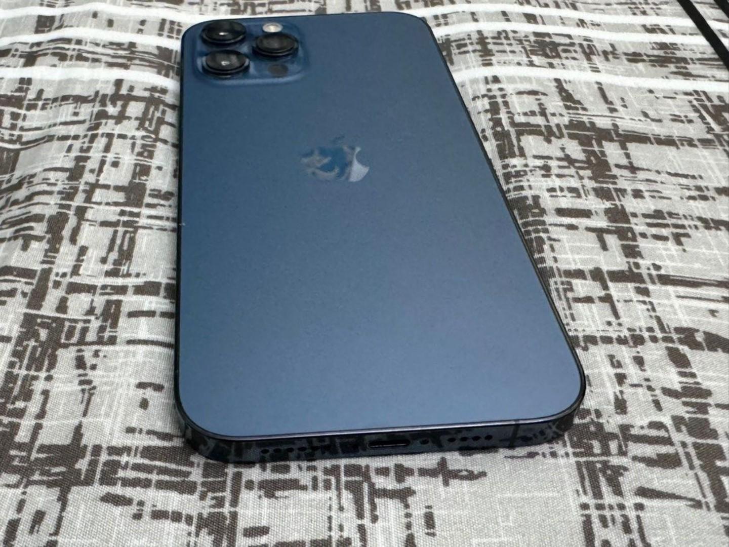 Refurbished Apple iPhone 12 PRO 128GB dual SIM card face ID smartphone premium quality iOS 17 battery health