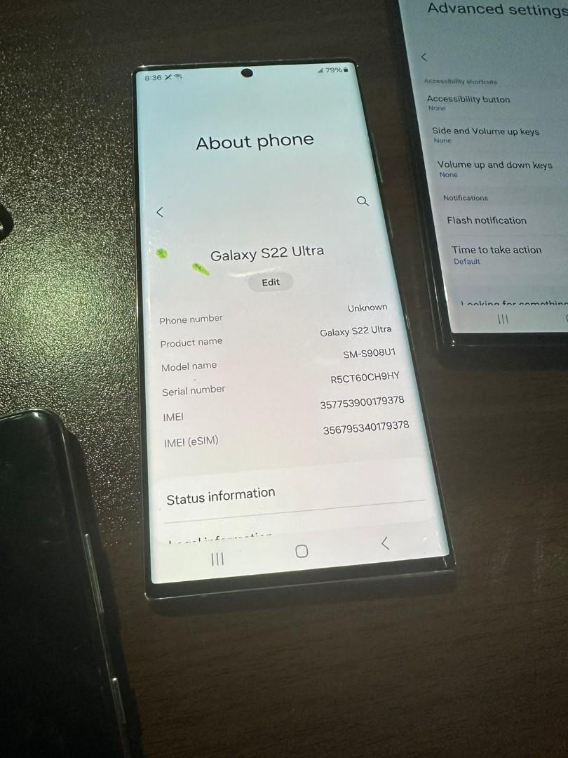 Refurbished Samsung S22 Ultra 1TB – Premium Performance at a Fraction of the Price"