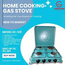 🤑✨️PROMOTION PRICE 🤑📍DONT MISS OUT 📍Eurochef 3 GAS AND 1 ELECTRIC PLATE TABLE TOP GAS COOKER.FOUR BURNERS THREE GAS AND ONE ELECTRIC PLATE
AUTOMATIC IGNITION
PRODUCES UNIFORM FLAME
STRONG RACKS
EA