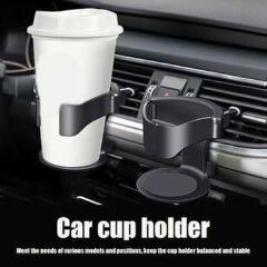 🔅🔅RESTOCKED 🔅🔅Car Air Vent Drink Cup Bottle Holder Auto Drink Rack Stand for Water Bottles & Ashtray Multifunctional Car Coffee Cup Holder
