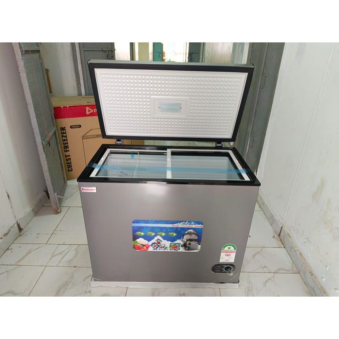 Premier Large Capacity Chest Freezer 200L Freezer + Fridge Guard