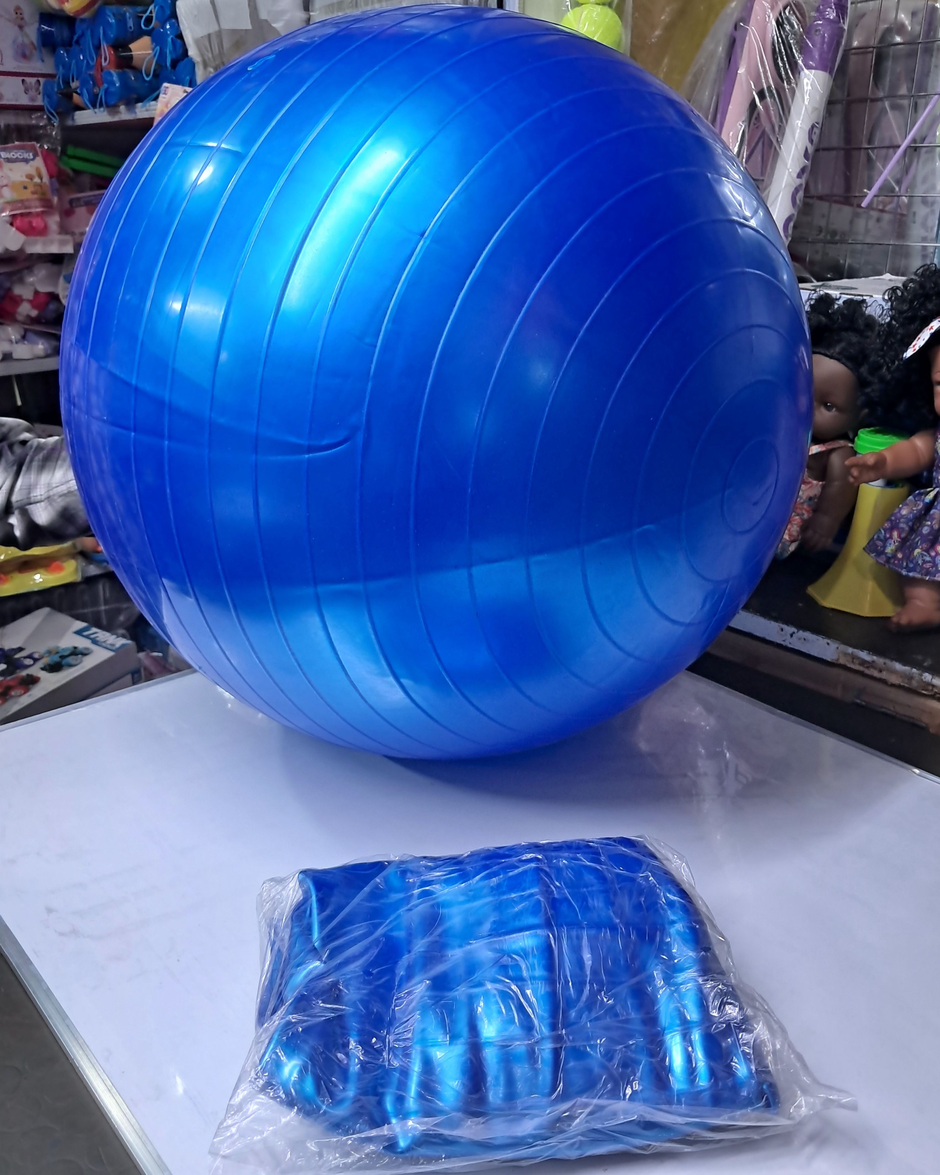 Exercise Ball, Anti-Burst Yoga Ball with Air Pump, 80cm