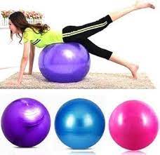 Exercise Ball, Anti-Burst Yoga Ball with Air Pump, 80cm