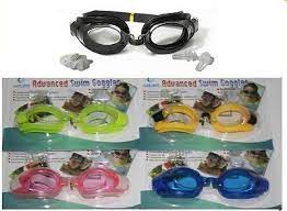 Kids  Swimming Goggles With Ear-Plug & Nose-Clip