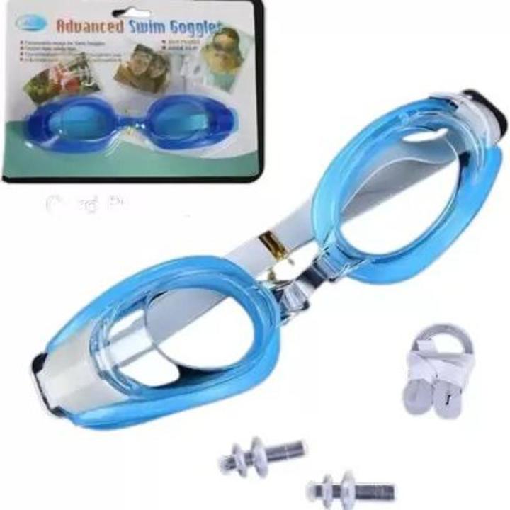 Kids  Swimming Goggles With Ear-Plug & Nose-Clip