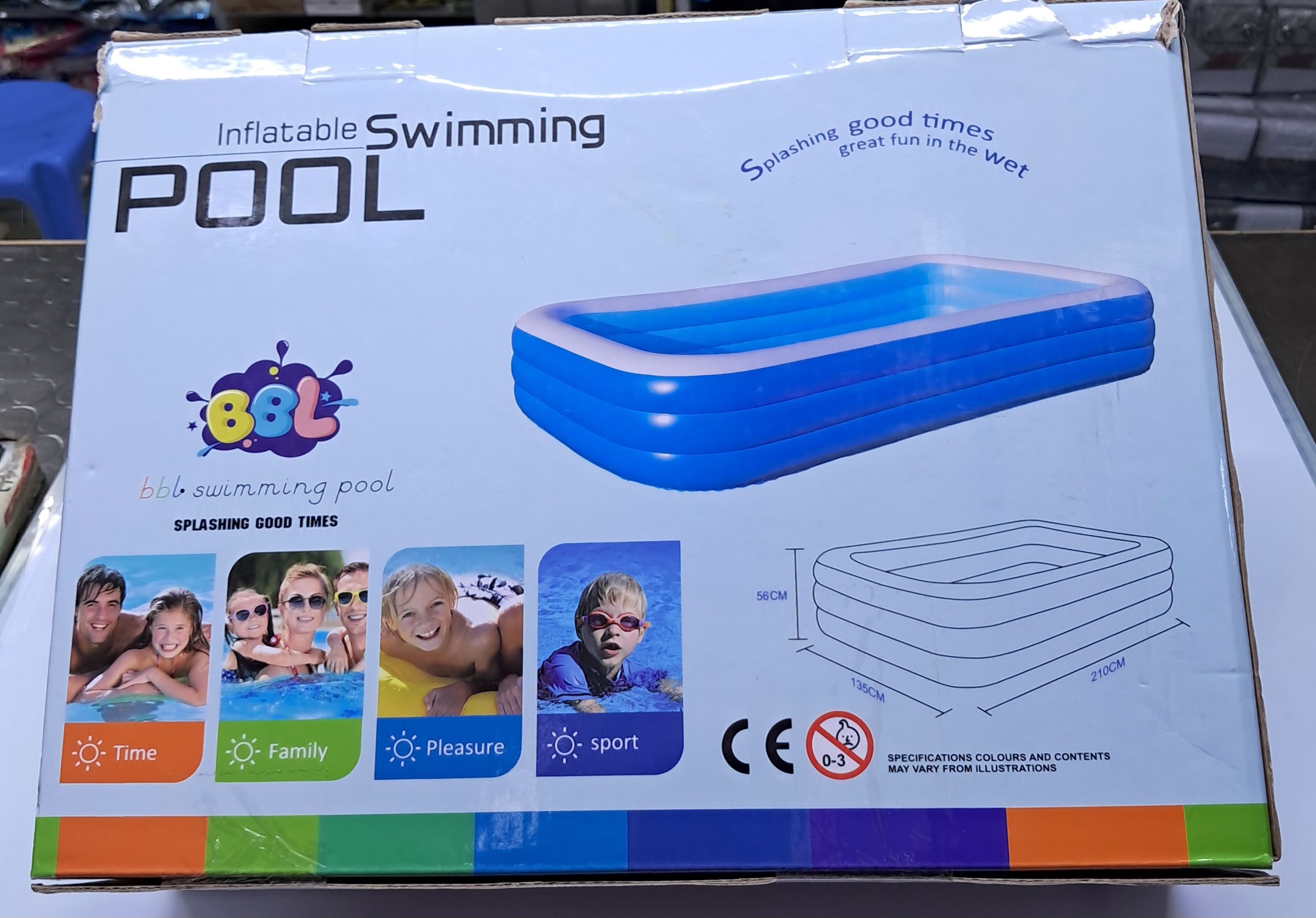 Inflatable  Swimming Pool for Family large size