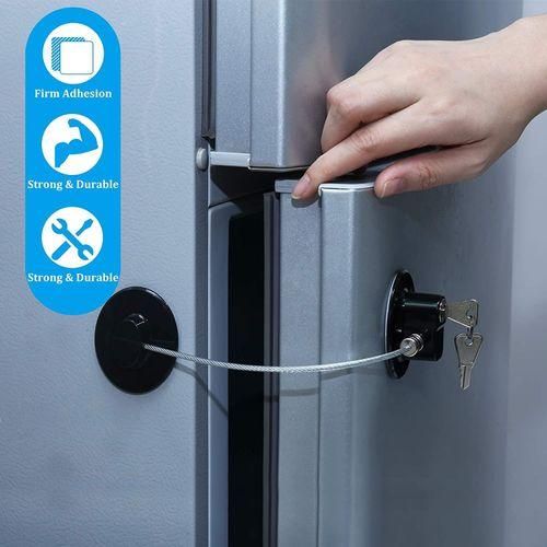 Fridge Lock Refrigerator Lock with 1 Key