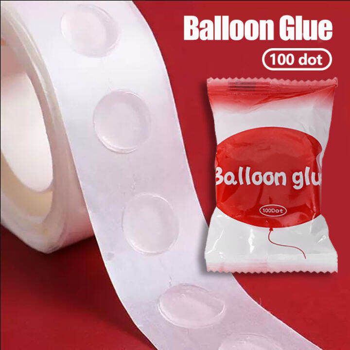100Pcs balloon glue dot for decoration of balloons