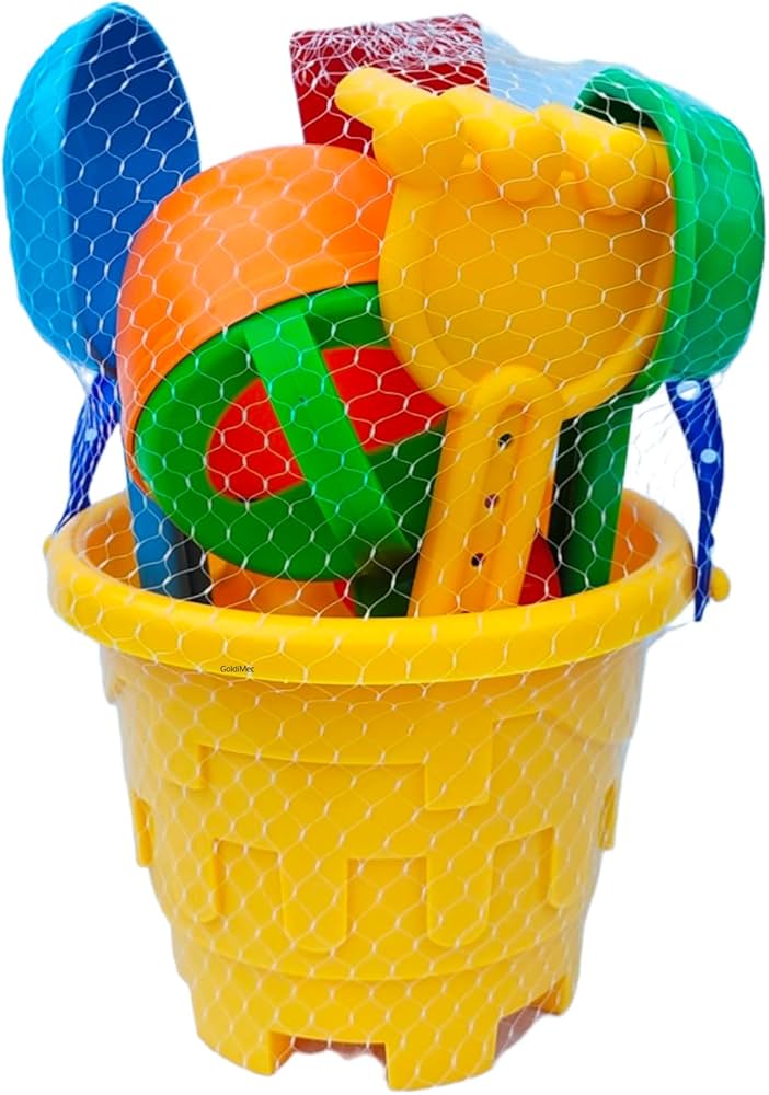 BEACH Toys Plastic Play Sand Set