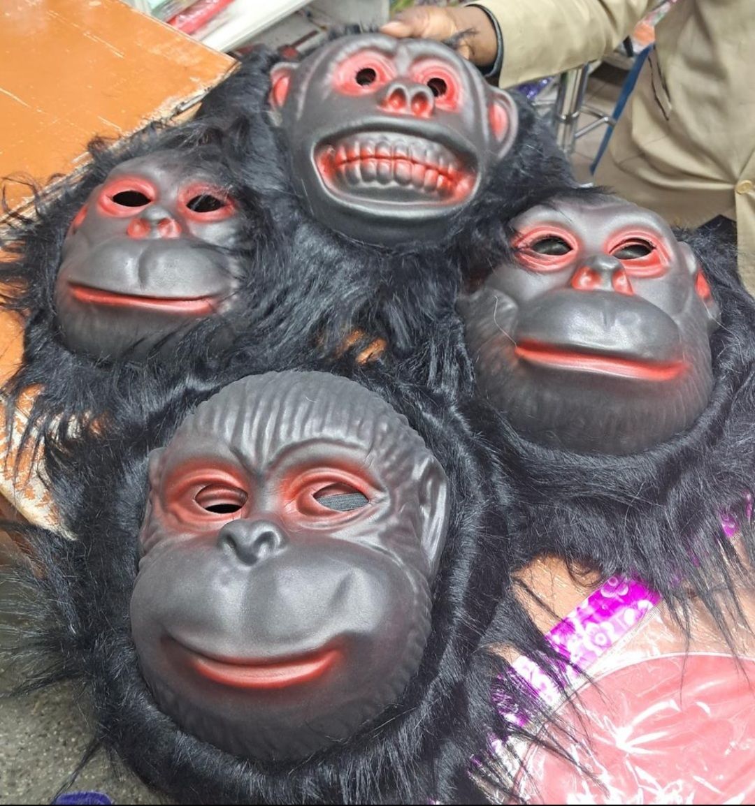 Halloween Scary Gorilla Monkey face Mask