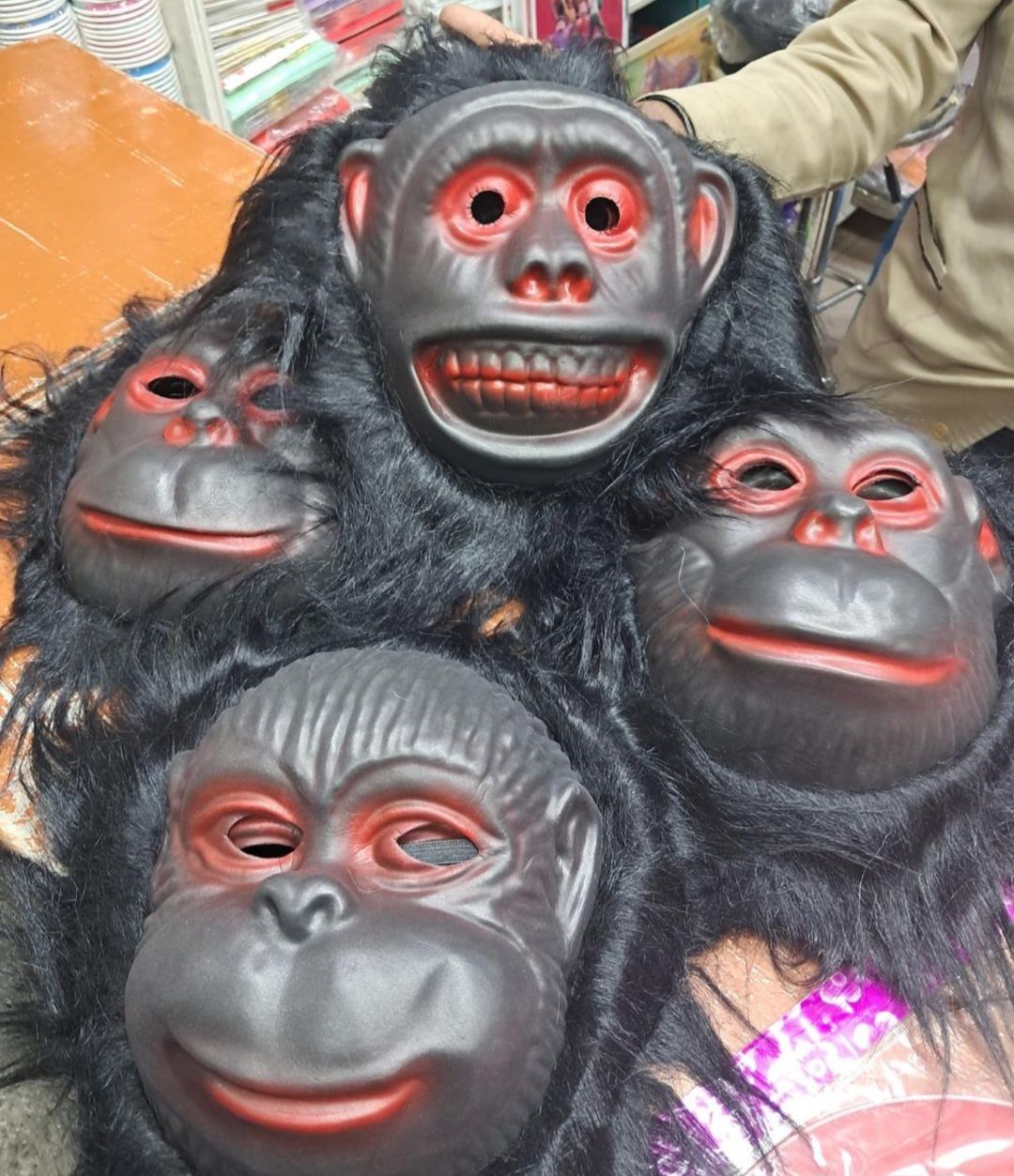 Halloween Scary Gorilla Monkey face Mask