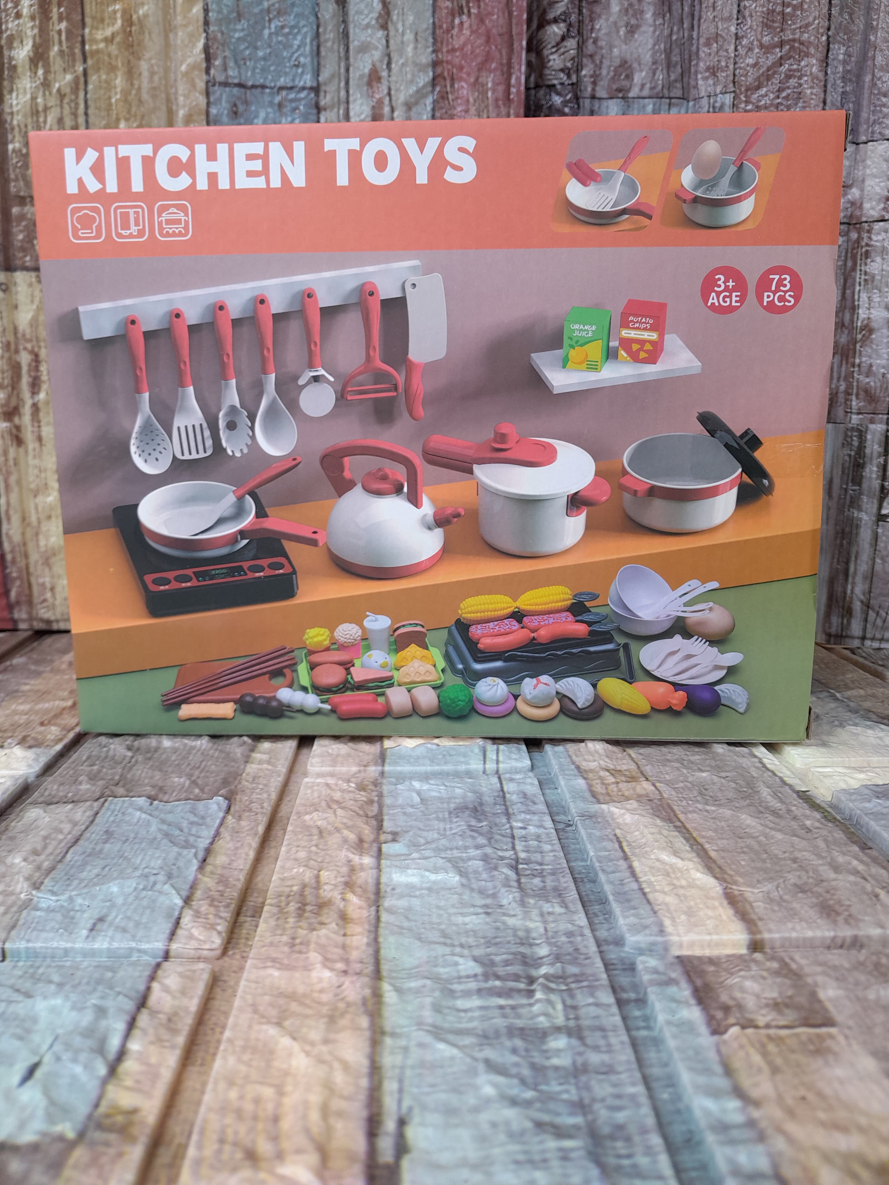 73-Piece Kitchen Play Set