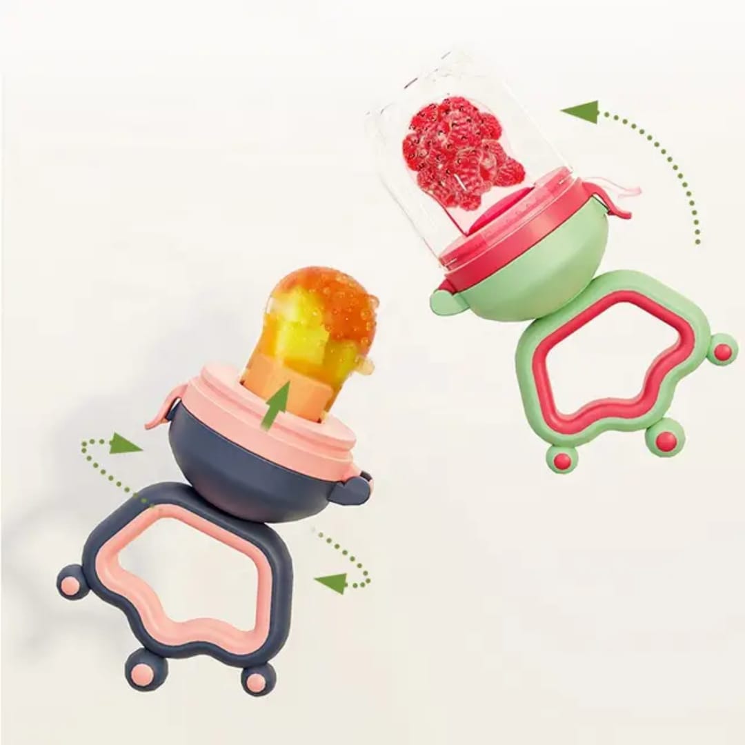 Adjustable fruit pacifier