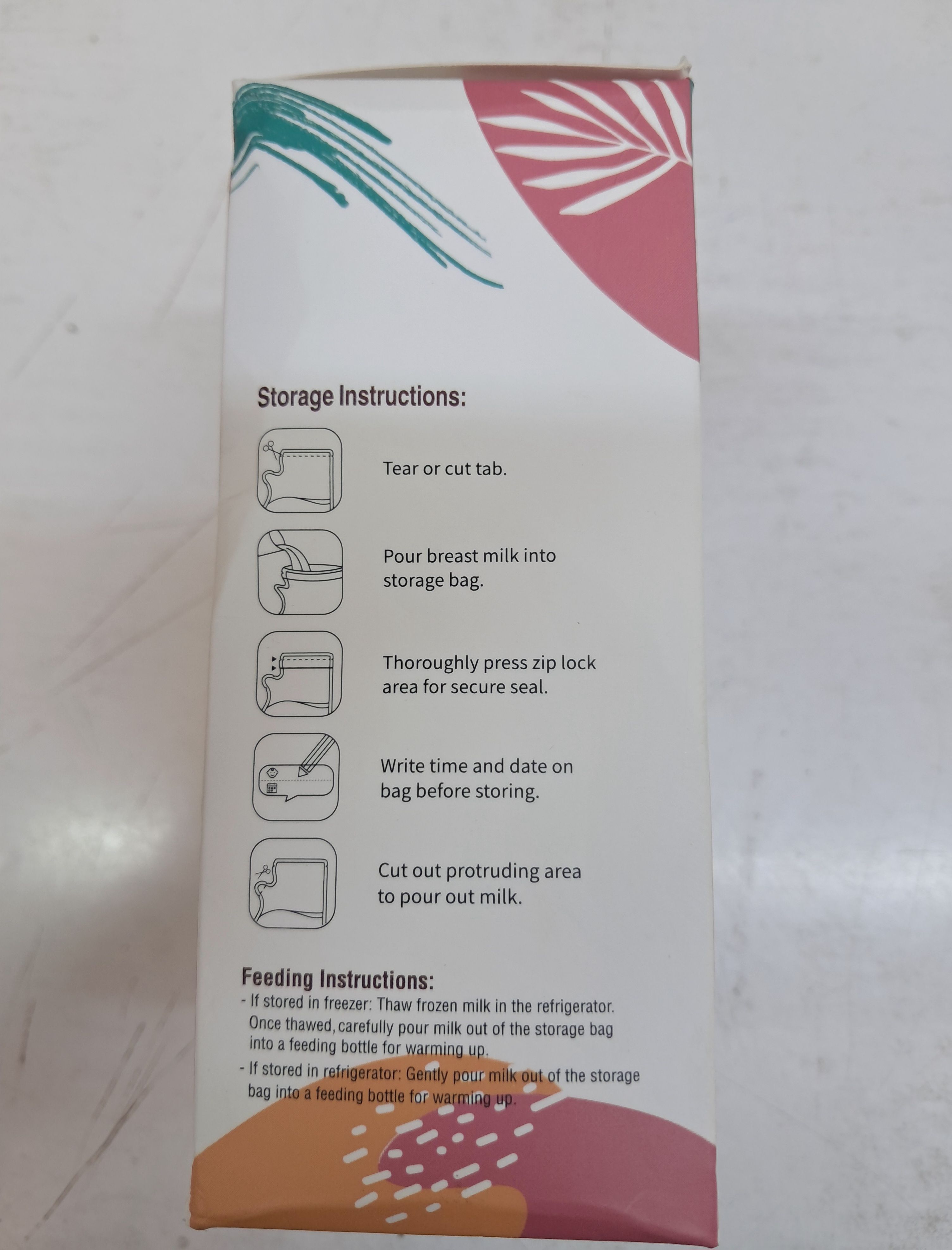 Breast Milk Storage Bags - Pack of 30