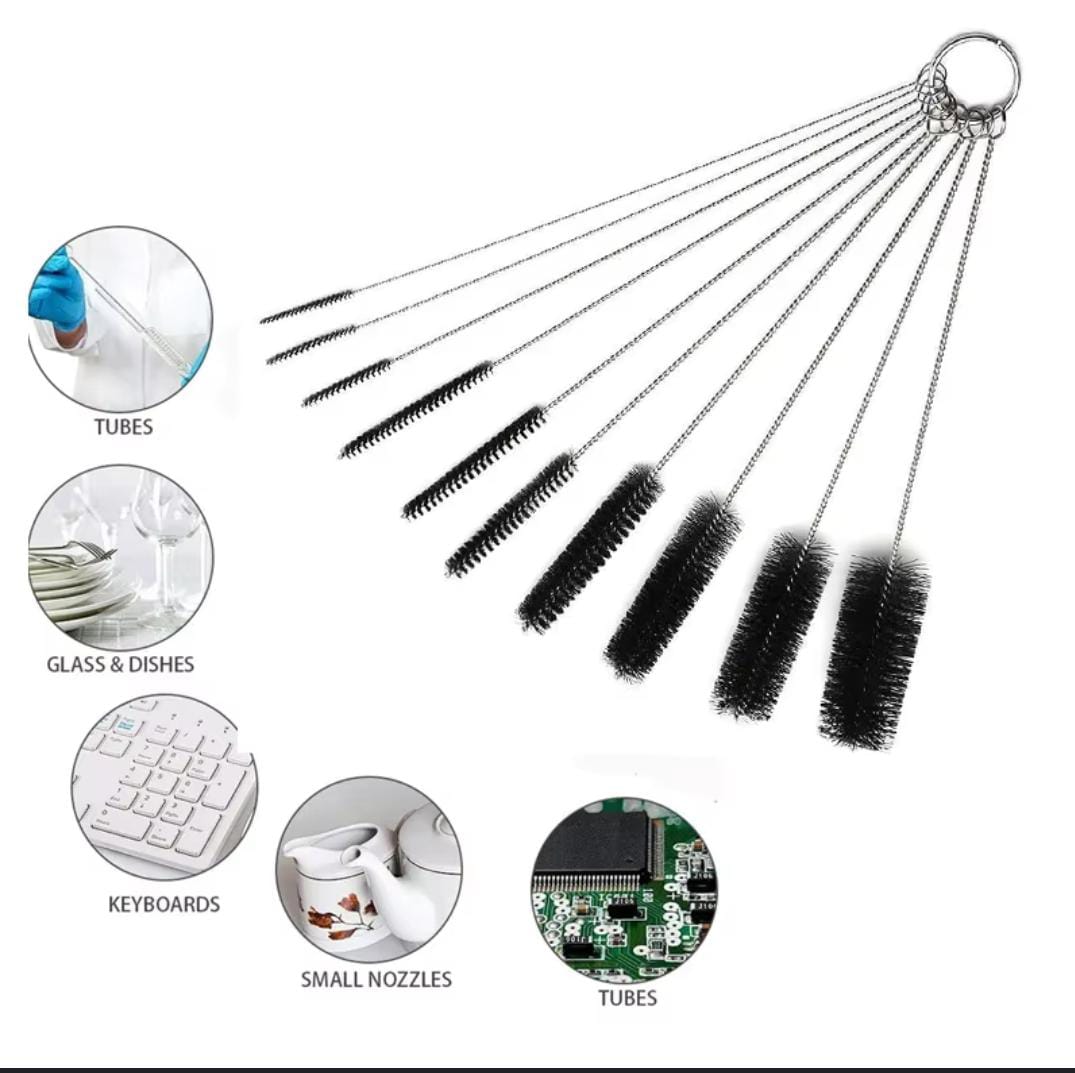 Cleaning brushes set 10in 1 kit