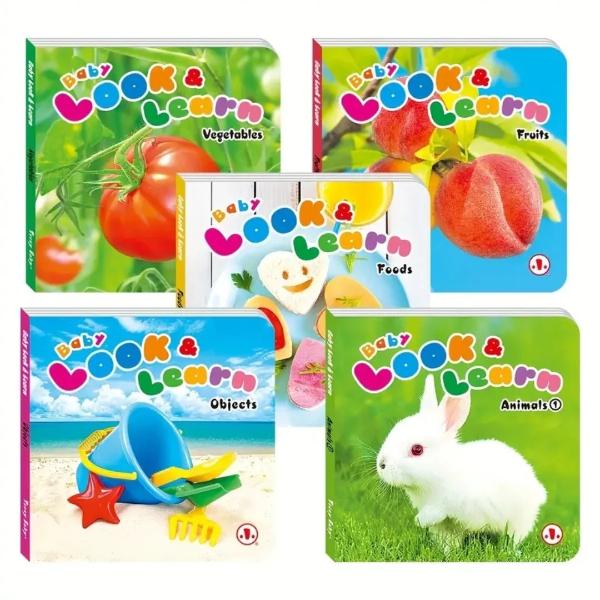Look and Learn Hard Cover Books set of 10