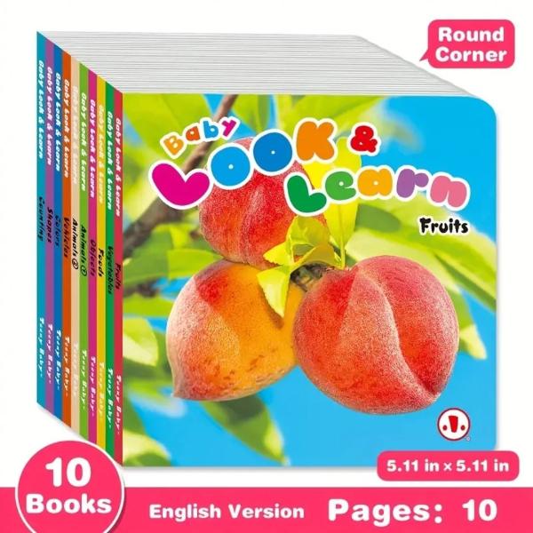 Look and Learn Hard Cover Books set of 10