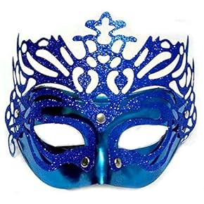Shiny Glittery Party Face Masks