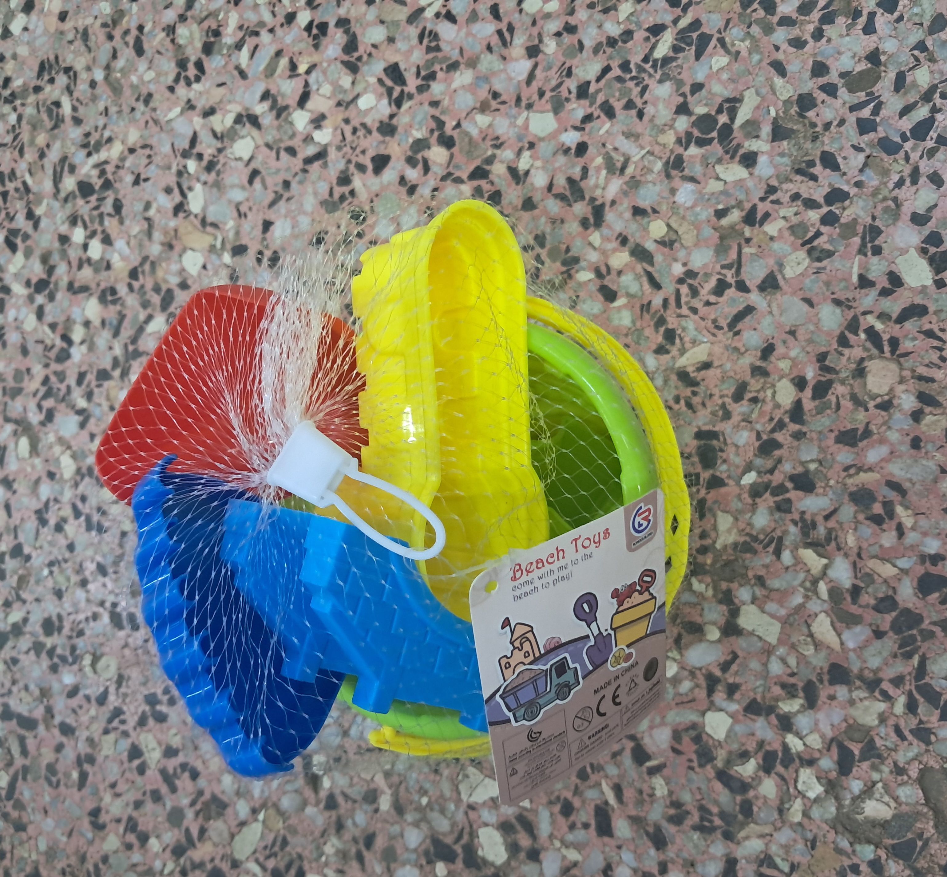 BEACH Toys Plastic Play Sand Set
