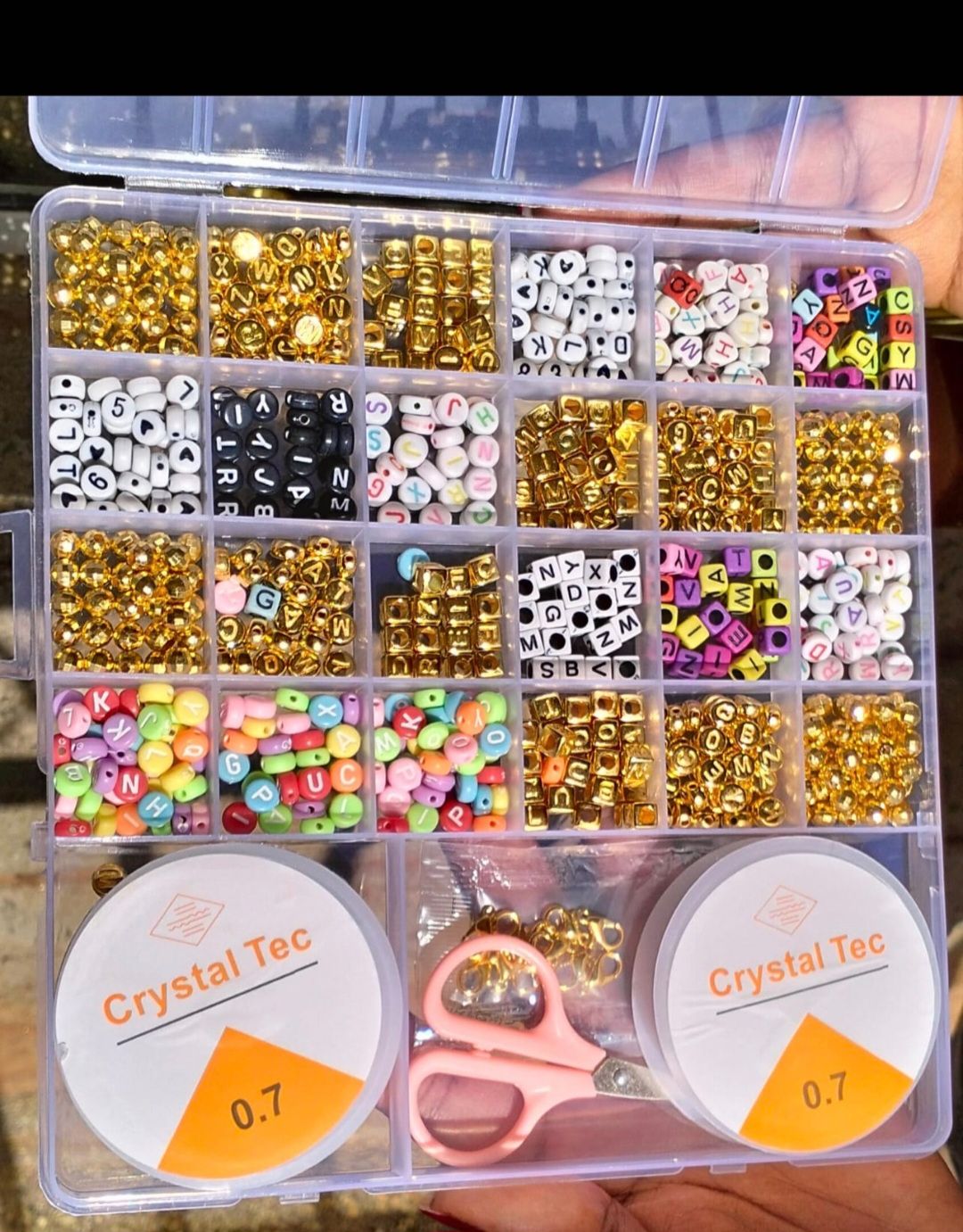 Bracelet making kit for kids