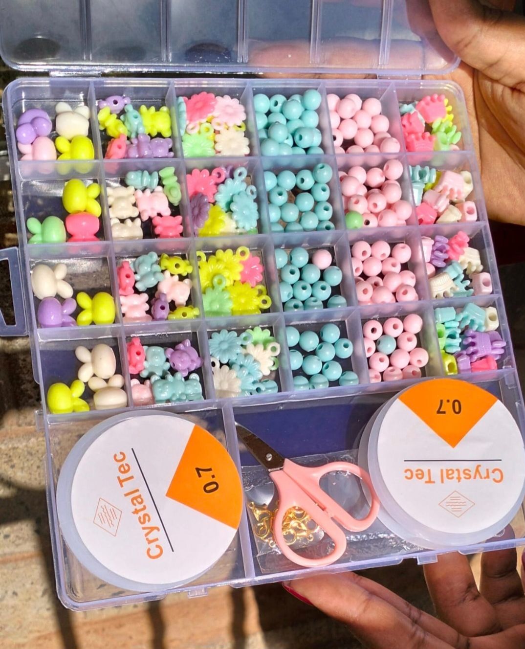Bracelet making kit for kids