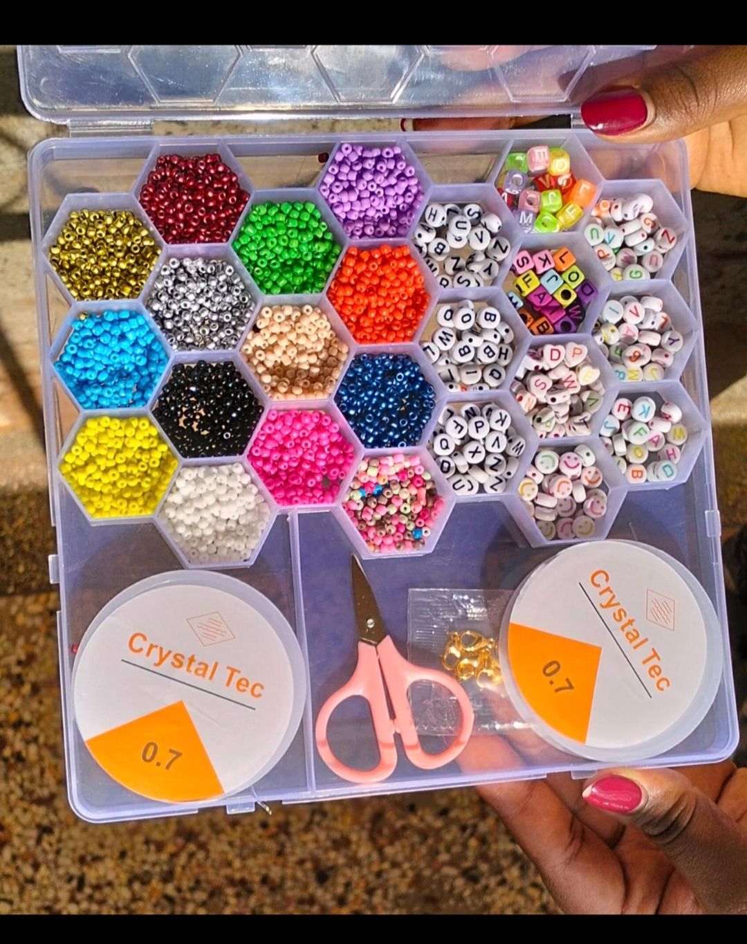 Bracelet making kit for kids