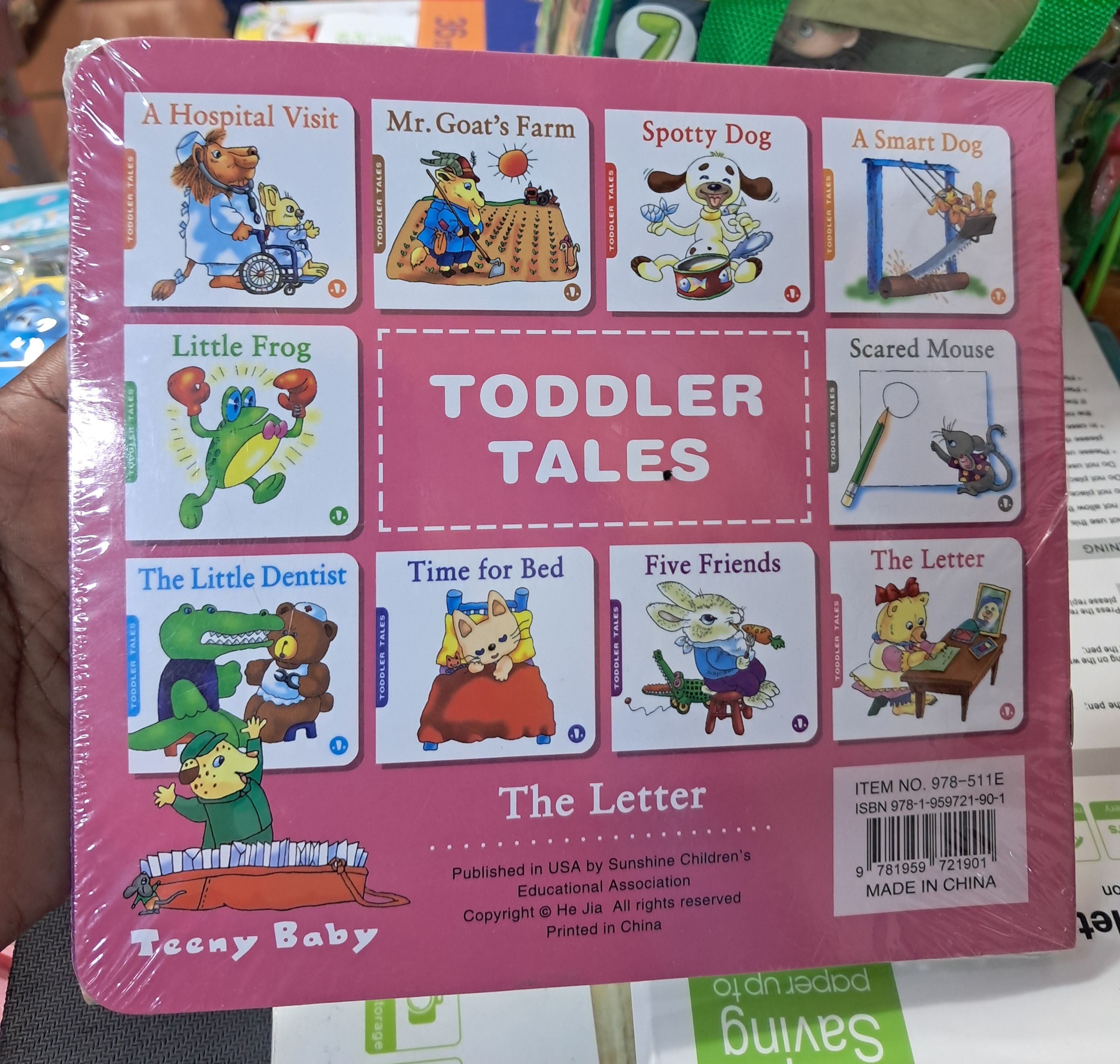 "A Hospital Visit" from the "Toddler Tales" series story books 10pcs