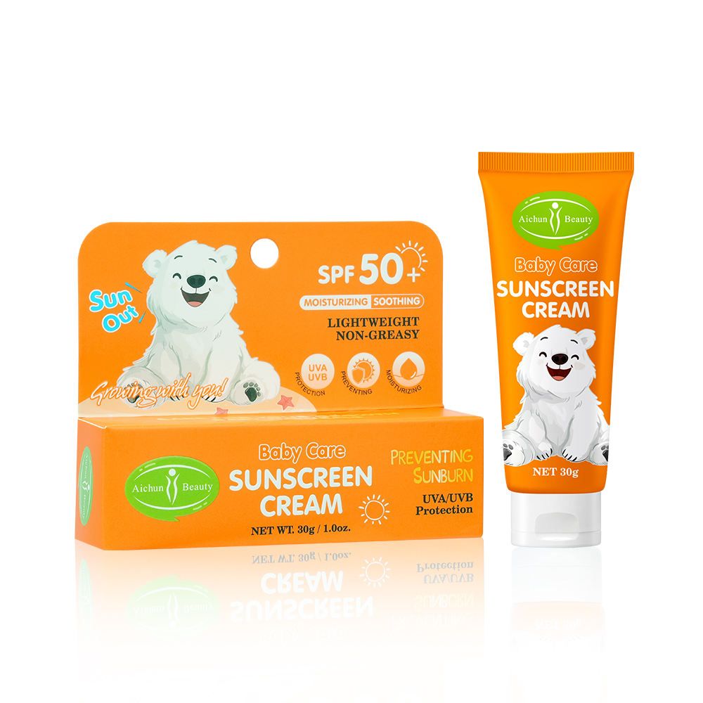 Baby Care Sunscreen Cream with SPF 50+ for kids
