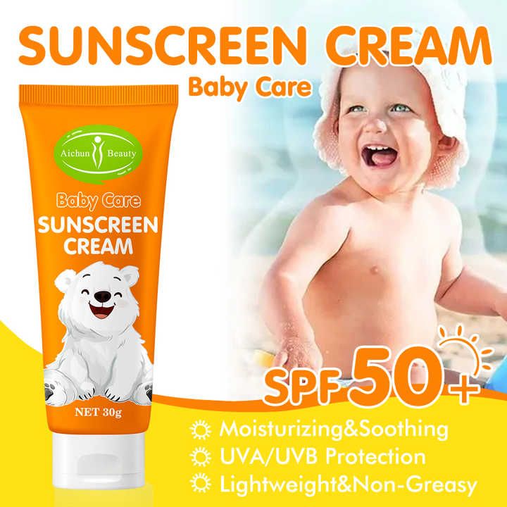 Baby Care Sunscreen Cream with SPF 50+ for kids