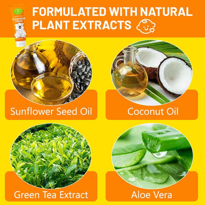 Baby Care Sunscreen Cream with SPF 50+ for kids