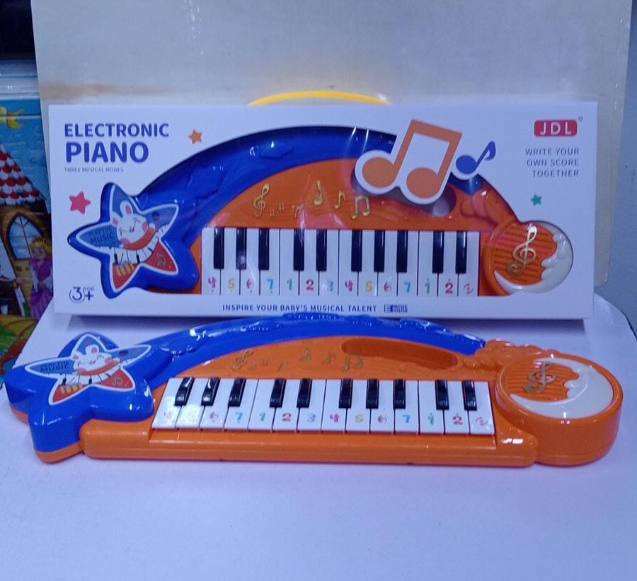 child's electronic keyboard piano.