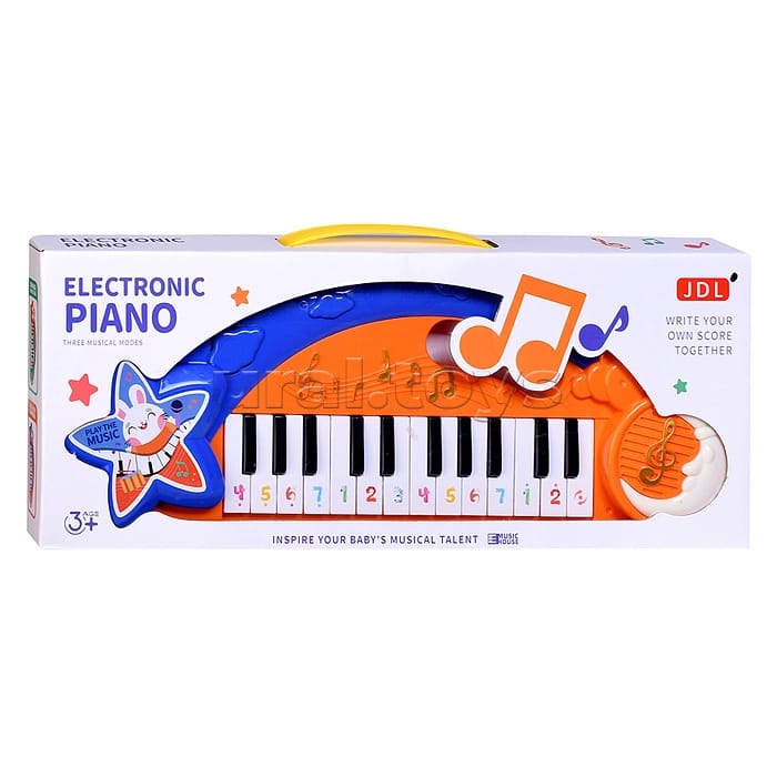 child's electronic keyboard piano.