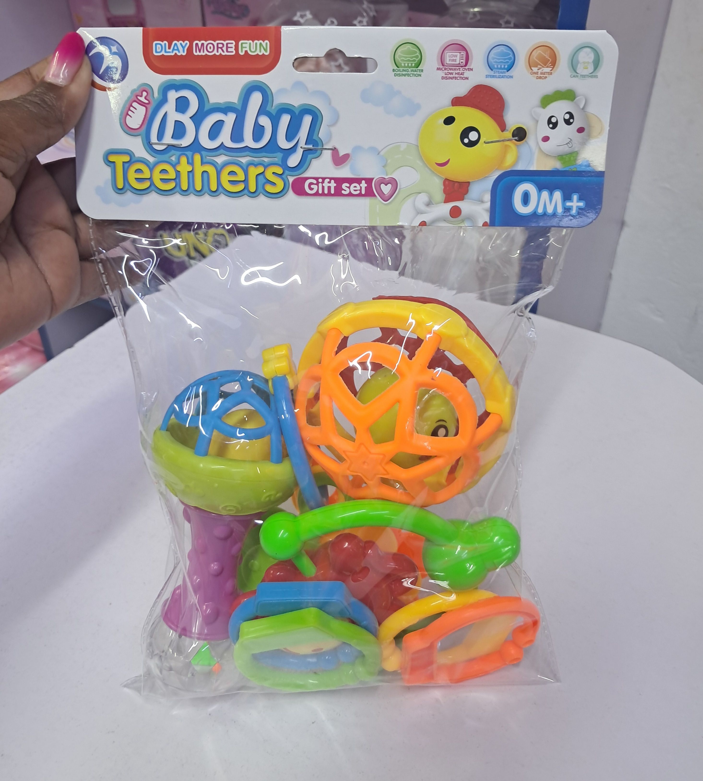 Baby Teethers Gift Set.