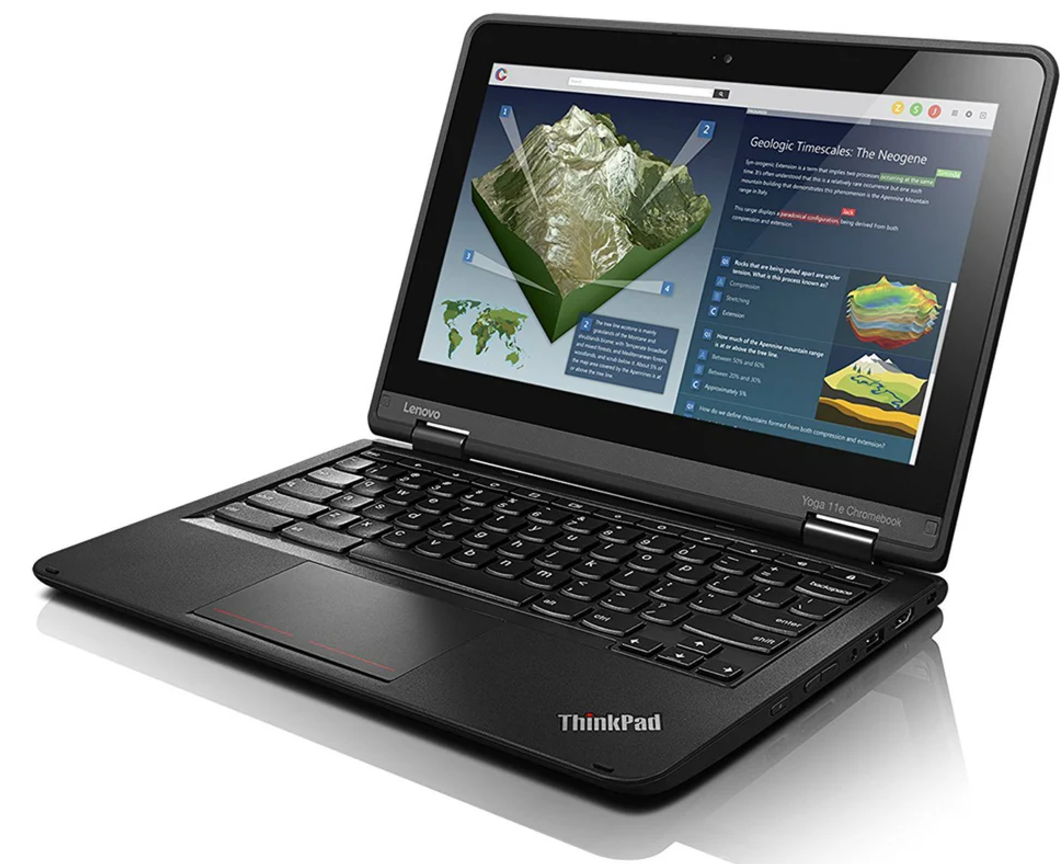 {Lowest Price Offer} Lenovo Thinkpad Yoga 11e X360 Celeron 4GB RAM +  128GB SSD Refurbished Laptop Touchscreen 11.6 Inch Screen Size Laptops With Windows and Office Installed  High Quality Computer