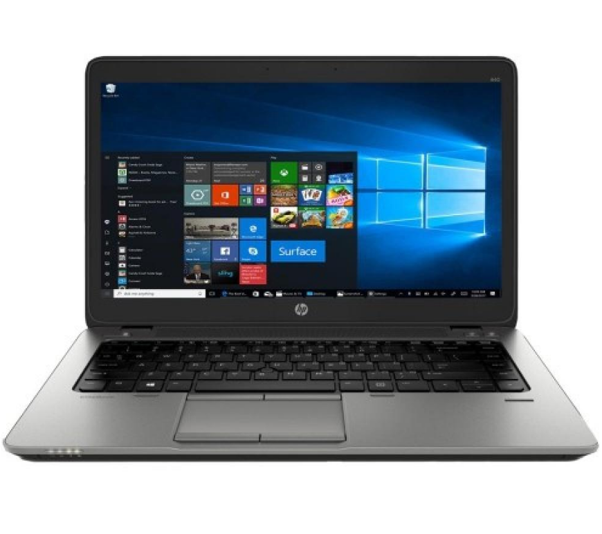 (i5+8GB+500GB+14") Hp Elitebook 840 G1 Laptop Intel Core i5 8GB RAM + 500GB HDD ROM Storage  Windows Office Refurbished Notebook Silver 14 inch FHD Display Laptops Computer