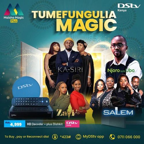 Dstv HD Decoder + Dish Kit With No One Month Subscription
