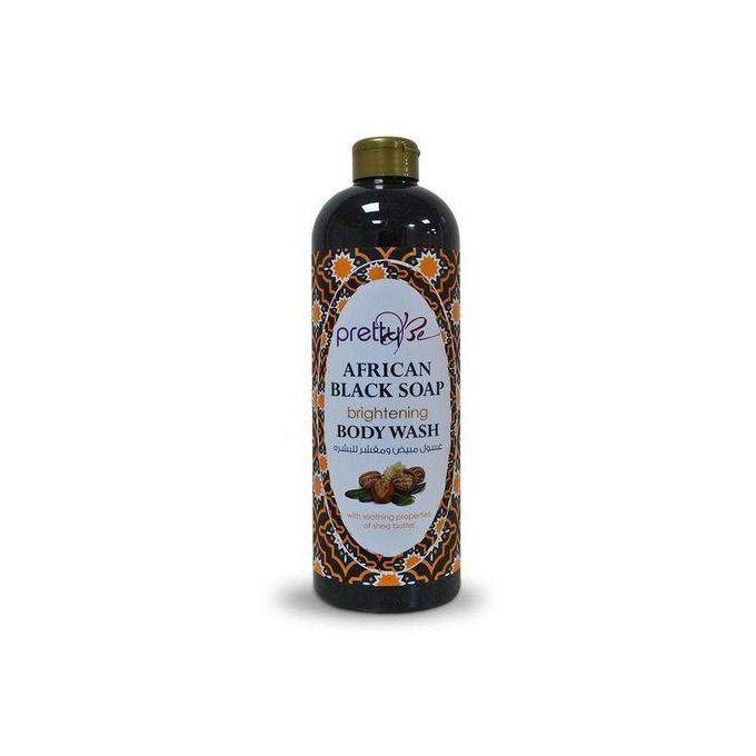 African Black Soap Brightening Exfoliating Body Wash