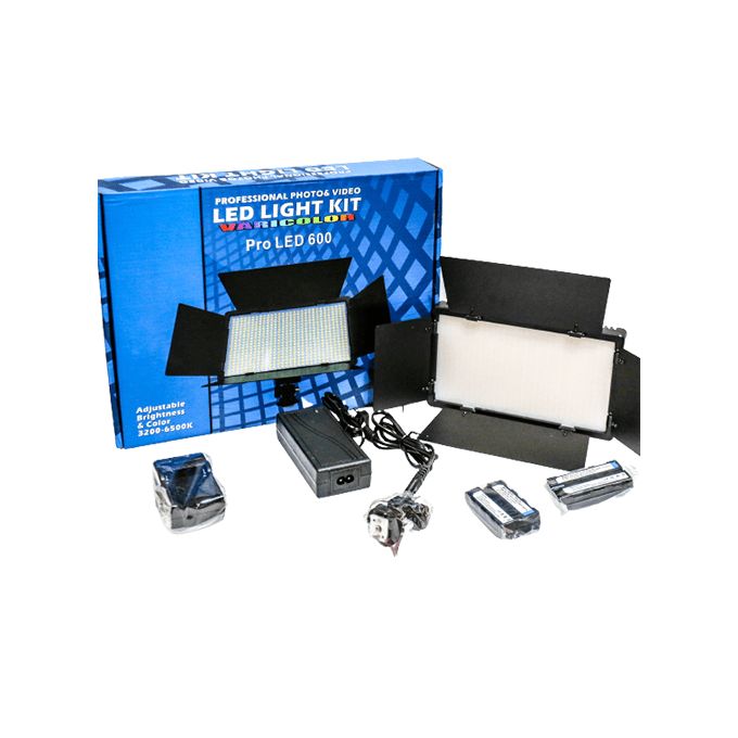 Led 4G Professional Photo & Video LED Light Kit Pro LED 600