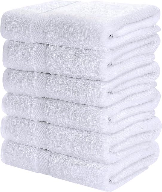 Utopia Bath Towel Medium Lightweight and Highly Absorbent for Hotel, Spa and Bathroom HSS Quality - 60x120cm