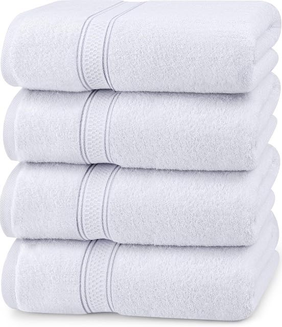 Utopia Premium Bath Towels Highly Absorbent For Hotels and Household Use , HHS Quality - 70x140cm