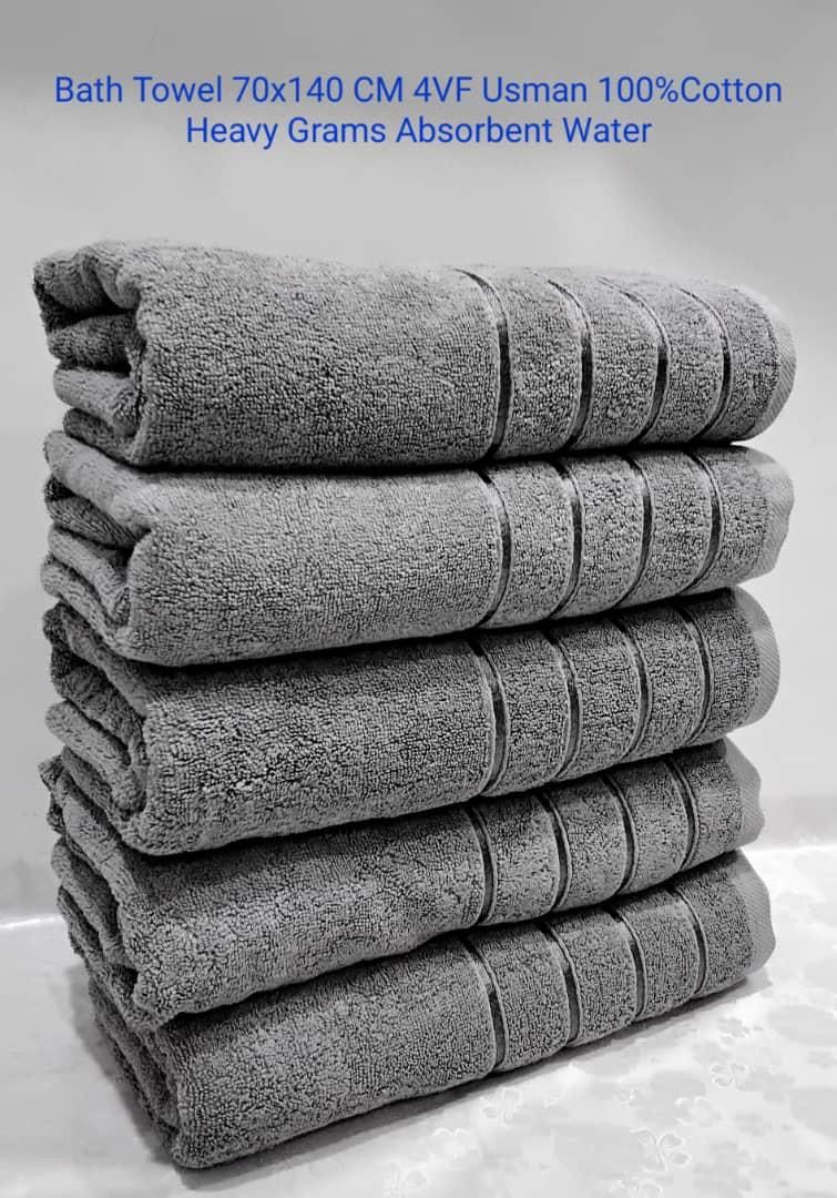 Utopia Premium Bath Towels Highly Absorbent For Hotels and Household Use , HHS Quality - 70x140cm
