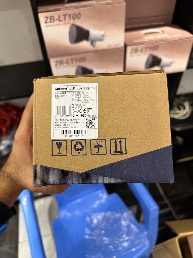 Thermal Printer 58mm With USB + Bluetooth Dot Matrix Receipt Printer - XP-58IIT