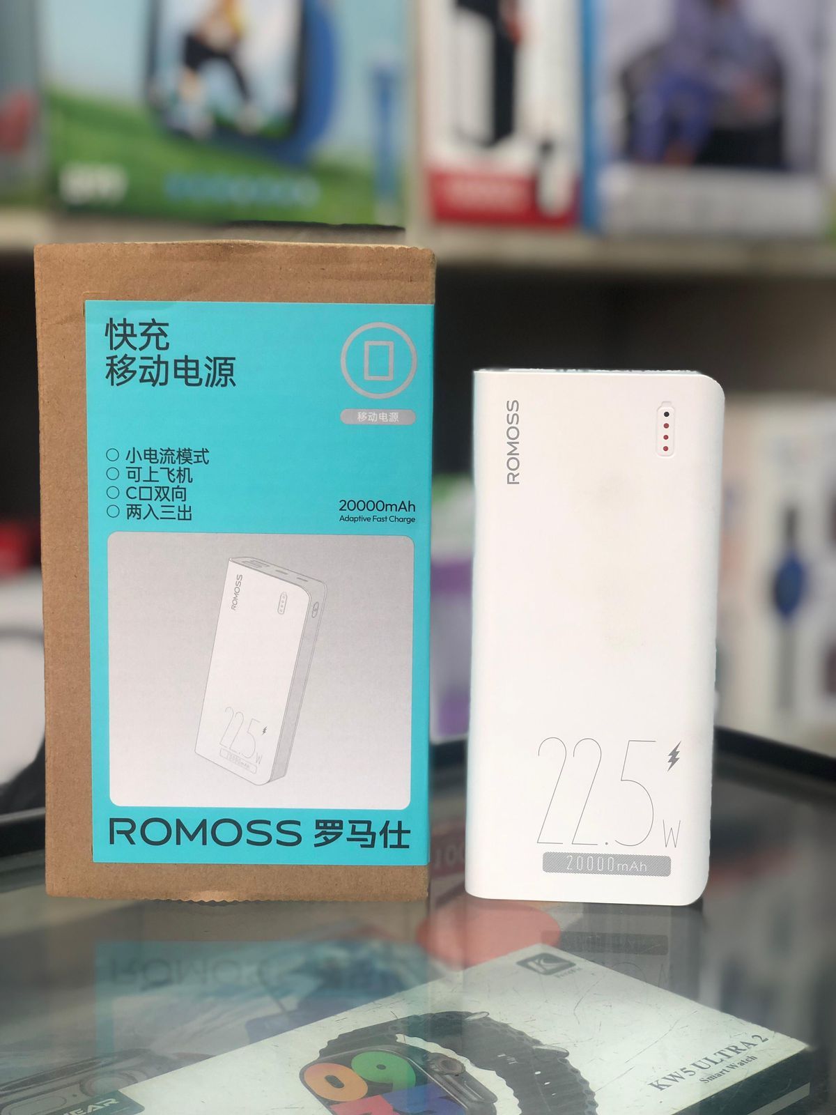 Romoss Powerbank Fast Charging 20000mah, 22.5W