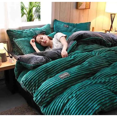 Velvet duvet 165x185cm (5.5x6ft) - Different Colors